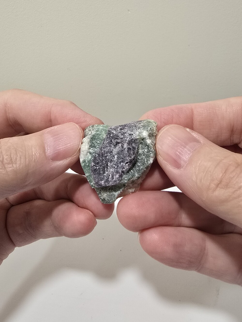 Ruby in Fuchsite Rough Crystal Cluster Specimen #D